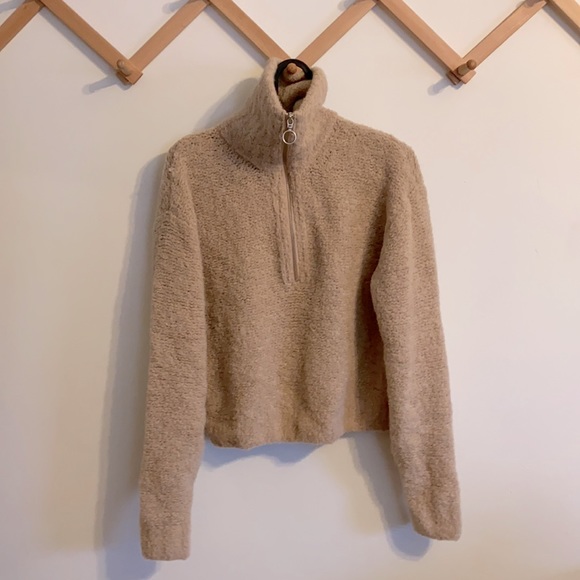 Wilfred Wool Half Zip - Picture 2 of 4